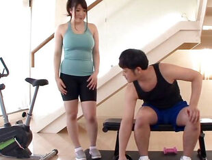Chinese Gym Biotch Has Enormous Cupcakes And Young woman