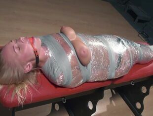 Darina Has Numerous Climaxes Mummification With Massager 2 5
